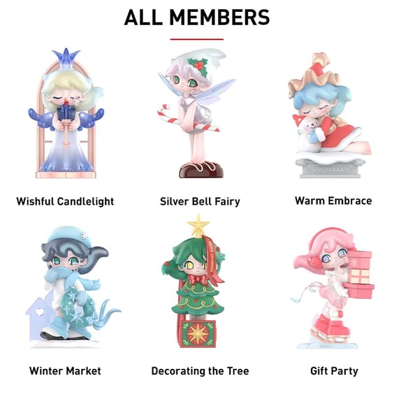 Фігурка Pop Mart: Azura: Warm Christmas Series (Blind Box: 1 з 13) (Secret Edition), (30353) 3