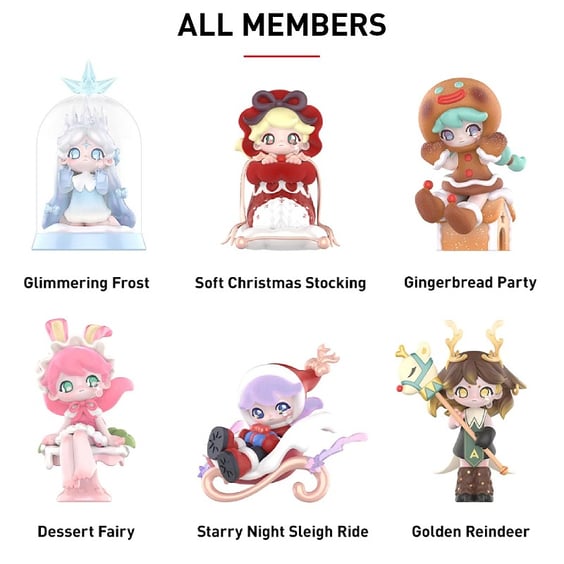 Фігурка Pop Mart: Azura: Warm Christmas Series (Blind Box: 1 з 13) (Secret Edition), (30353) 4