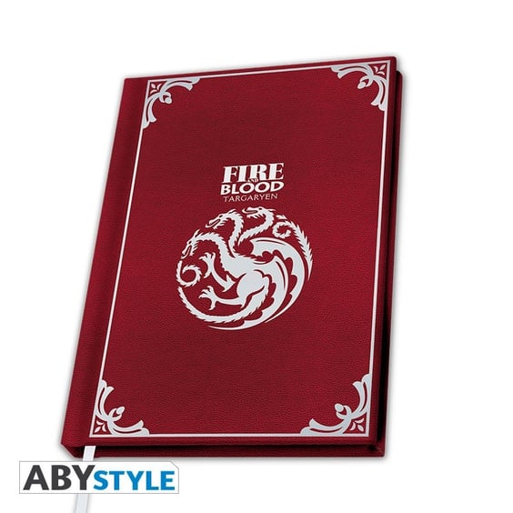 Блокнот ABYstyle: Game of Throne: House Targaryen: «Fire and Blood», (30416)