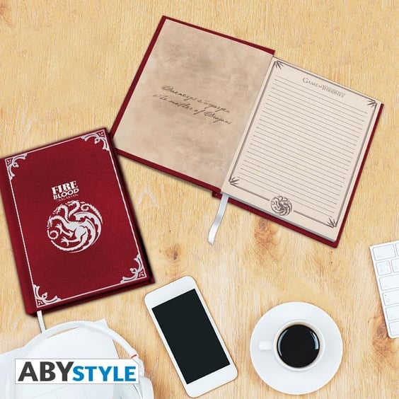 Блокнот ABYstyle: Game of Throne: House Targaryen: «Fire and Blood», (30416) 5