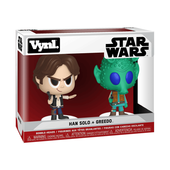Фігурка Funko: Vynl.: Star Wars: Han Solo + Greedo (2-Pack), (30808) 3