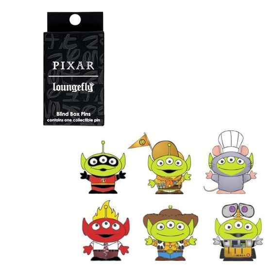 Металевий значок (пін) Loungefly: Disney & Pixar: Toy Story: Aliens (Blind Box: 1 з 6), (30944)