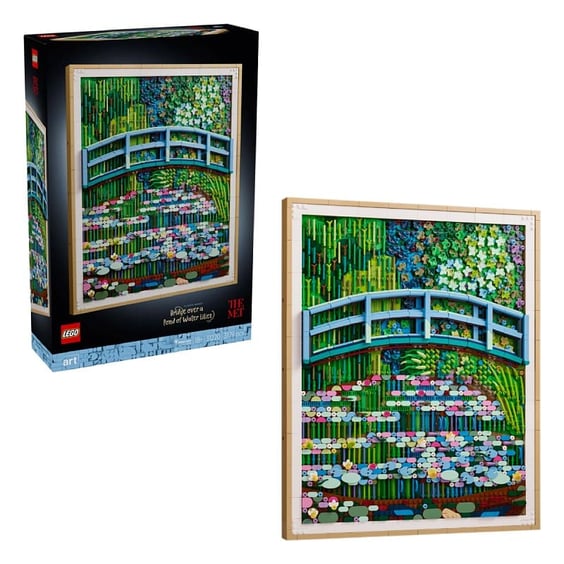 Конструктор LEGO: Art: The Met: Claude Monet: Bridge Over a Pond of Water Lilies, (31220)
