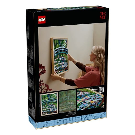 Конструктор LEGO: Art: The Met: Claude Monet: Bridge Over a Pond of Water Lilies, (31220) 12