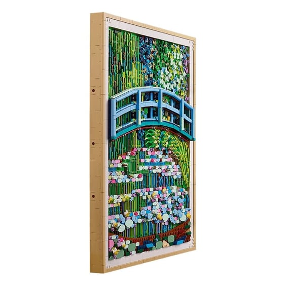 Конструктор LEGO: Art: The Met: Claude Monet: Bridge Over a Pond of Water Lilies, (31220) 4