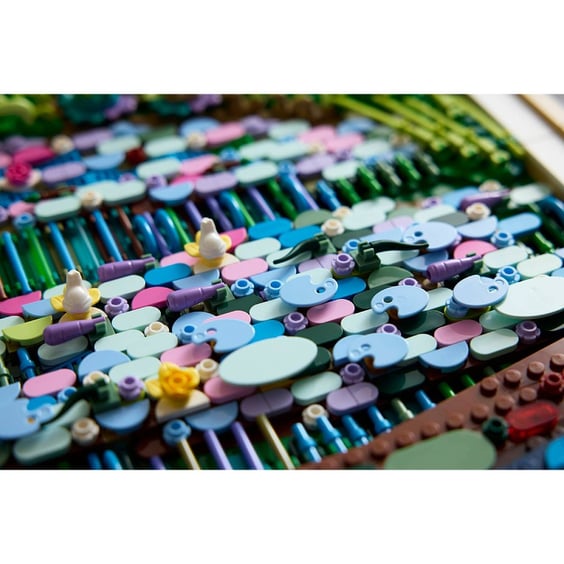 Конструктор LEGO: Art: The Met: Claude Monet: Bridge Over a Pond of Water Lilies, (31220) 10