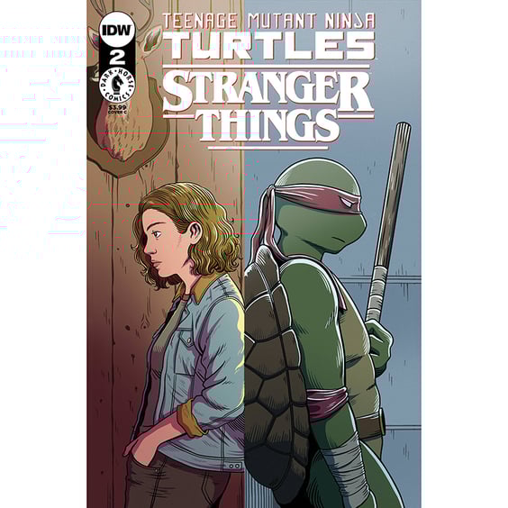 Комікс Teenage Mutant Ninja Turtles & Stranger Things. Chapter Two. Captive. Volume 1. #2 (Woodall's Cover), (31231)