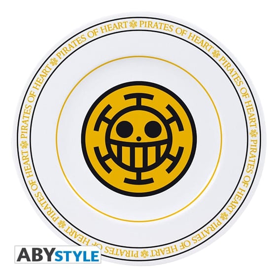 Набір тарілок ABYstyle: One Piece: Skull Logo: Straw Hat Crew, Pirates of Heart, Red Hair Pirates and White Beard Pirates, (31536) 3