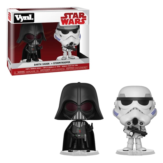 Фігурка Funko: Vynl.: Star Wars: Darth Vader + Stormtrooper (2-Pack), (31616)