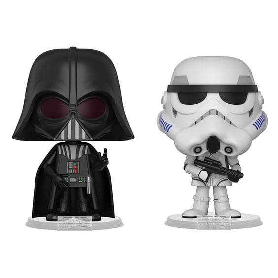 Фігурка Funko: Vynl.: Star Wars: Darth Vader + Stormtrooper (2-Pack), (31616) 2