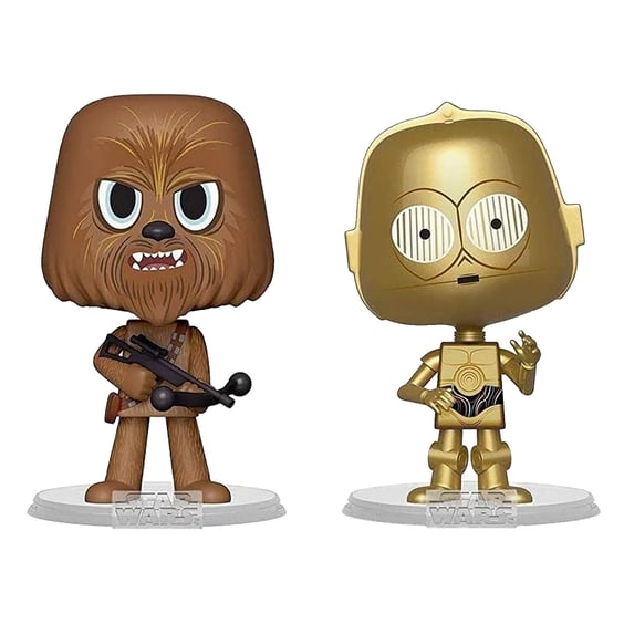 Фігурка Funko: Vynl.: Star Wars: Chewbacca + C-3PO (2-Pack), (31618) 2