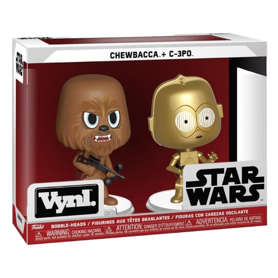 Фігурка Funko: Vynl.: Star Wars: Chewbacca + C-3PO (2-Pack), (31618) 3