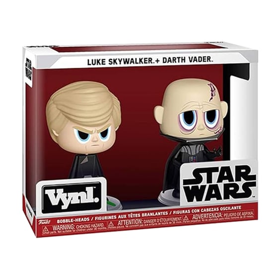 Фігурка Funko: Vynl.: Star Wars: Luke Skywalker + Darth Vader (2-Pack), (31623) 3