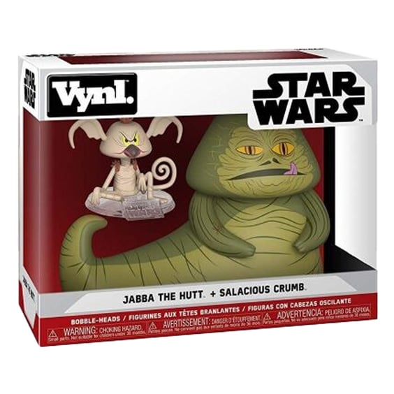 Фігурка Funko: Vynl.: Star Wars: Jabba The Hutt + Salacious Crumb (2-Pack), (31850) 3