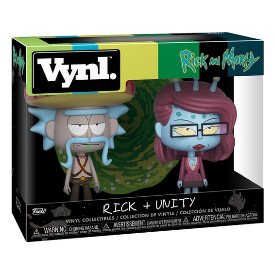Фігурка Funko: Vynl.: Rick & Morty: Rick + Unity (2-Pack), (32267) 3