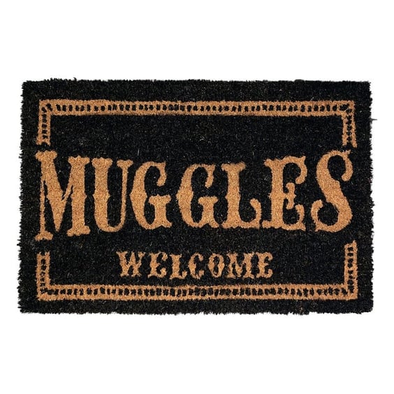 Входной коврик SD Toys: Wizarding World: Harry Potter: «‎Muggles Welcome», (33227)