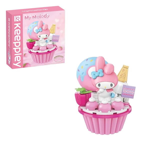 Конструктор Qman: Keeppley: Sanrio: Cupcake: My Melody, (333333)