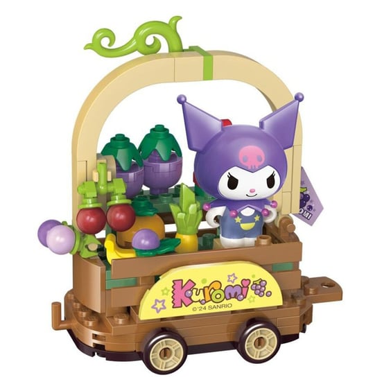 Конструктор Qman: Keeppley: Sanrio: Fruit Picking At The Orchard: Kuromi, (333335) 2