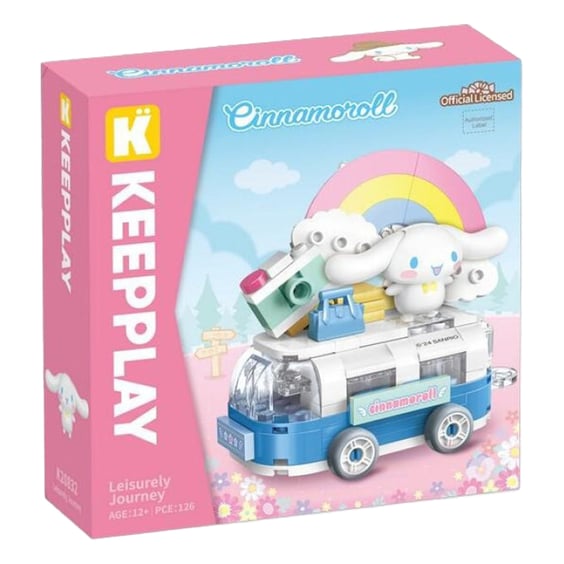 Конструктор Qman: Keeppley: Sanrio: Leisurely Journey: Cinnamoroll, (333337) 3