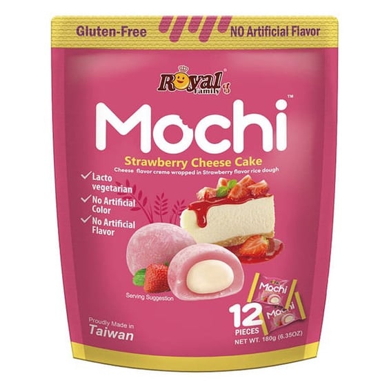 Мочі Royal Family: Strawberry Cheese Cake, (34205)