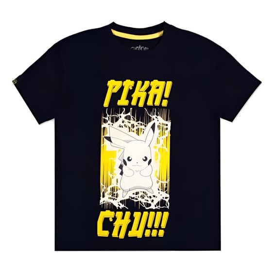 Футболка Difuzed: Pokemon: Pikachu: «Pika! Chu!!‎» (M) (жін.), (34498)