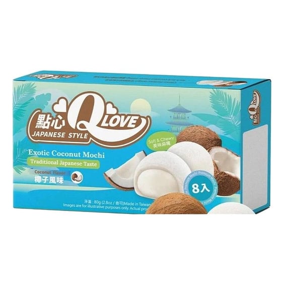 Моти QLove: Coconut Flavor, (347025)