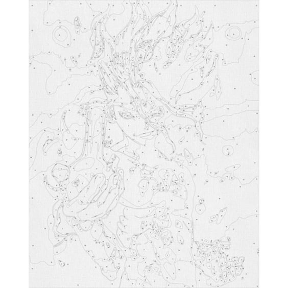 Картина за номерами Kartiny Origami: Dr.Stone: Senku Ishigami, (3472) 2