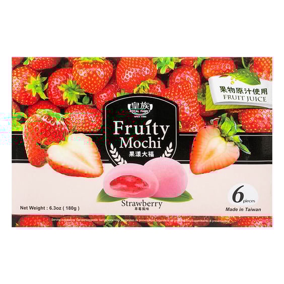 Мочі Royal Family: Fruity Mochi: Strawberry, (35738)