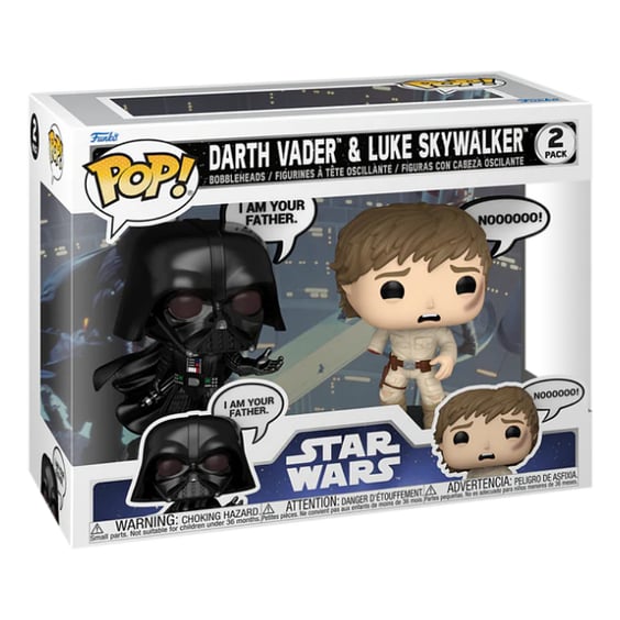 Фігурка Funko POP!: Star Wars: Darth Vader and Luke Skywalker (2-Pack), (35947) 3