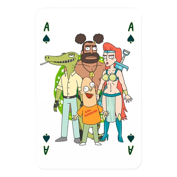 Гральні карти Winning Moves: Waddingtons Number 1: Rick & Morty, (35965) 4