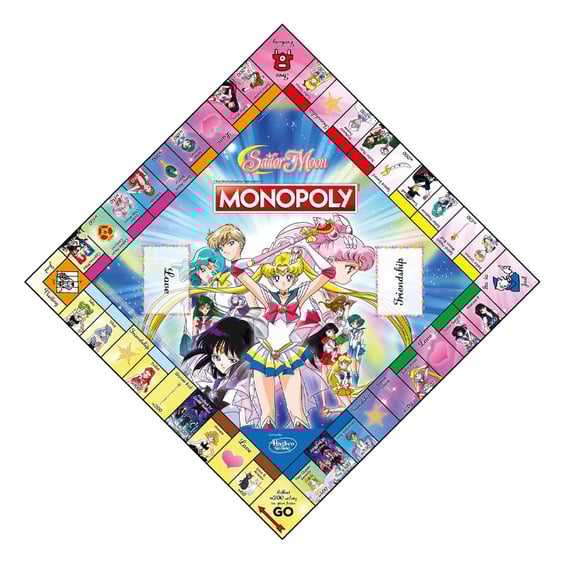 Настільна гра Winning Moves: Monopoly: Sailor Moon, (36177) 4