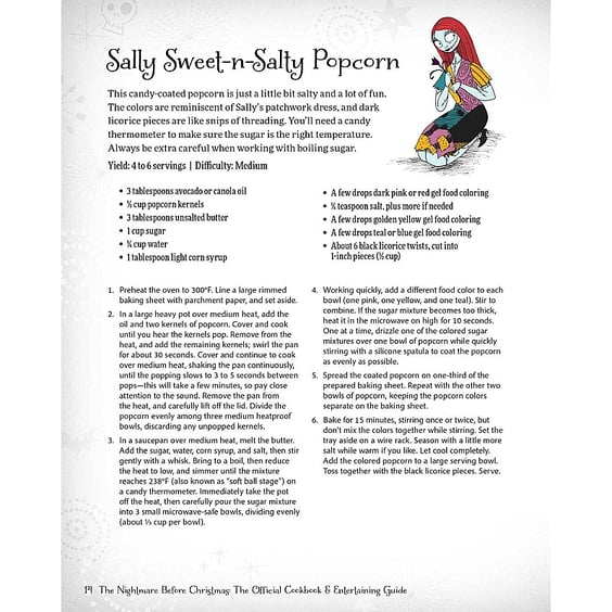 Книга Tim Burton's The Nightmare Before Christmas. The Official Cookbook and Entertaining Guide, (851298) 4