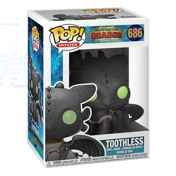 Фігурка Funko POP!: Movies: How to Train Your Dragon: The Hidden World: Toothless, (36355) 3