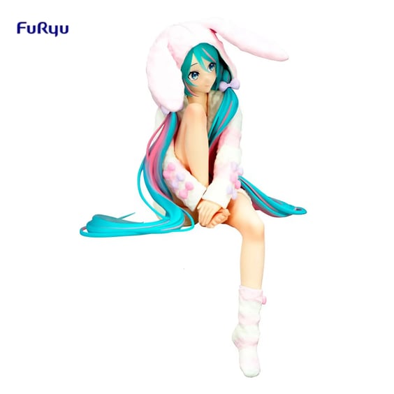 Колекційна фігурка FuRyu: Noodle Stopper: Vocaloid: Hatsune Miku (Bunny Ear Pajamas), (364083) 2