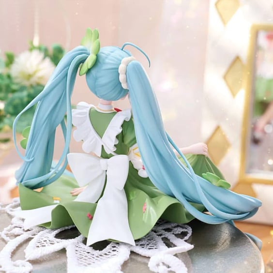 Колекційна фігурка FuRyu: Noodle Stopper: Vocaloid: Hatsune Miku (Clover Flower Fairy), (367121) 6