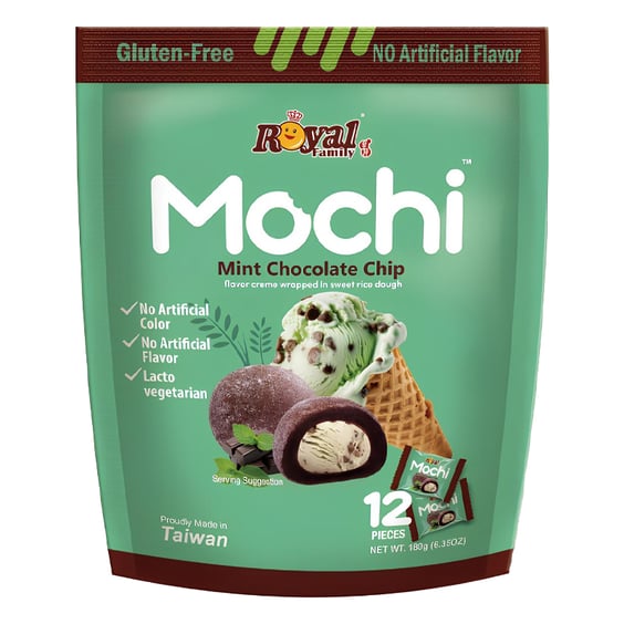 Мочі Royal Family: Mint Chocolate Chip, (36858)