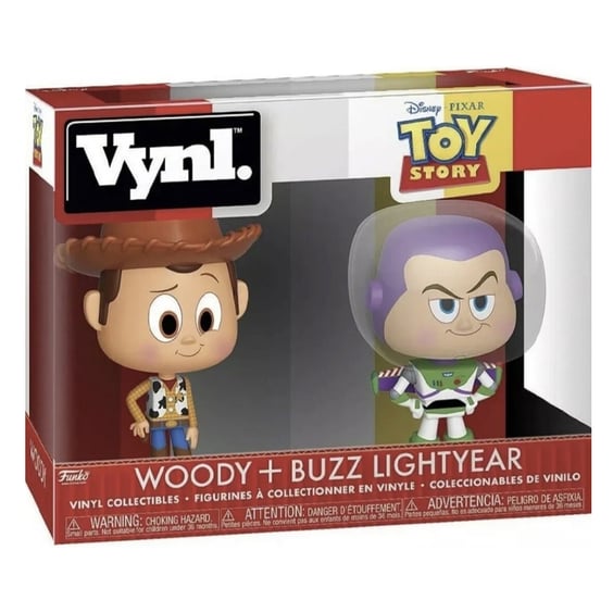 Фігурка Funko: Vynl.: Disney & Pixar: Toy Story: Woody + Buzz Lighter (2-Pack), (37005) 3