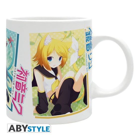 Кухоль ABYstyle: Vocaloid: Neko: Miku Hatsune, Luka Megurine, Rin Kagamine, (373437)