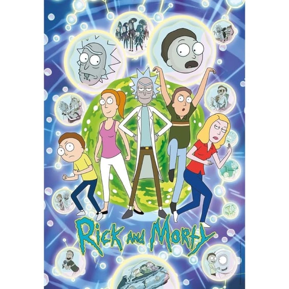 Пазл Clementoni: Rick & Morty, (375103) 2