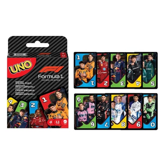 Настільна гра Mattel: UNO: Formula 1 (2024), (375257) 3