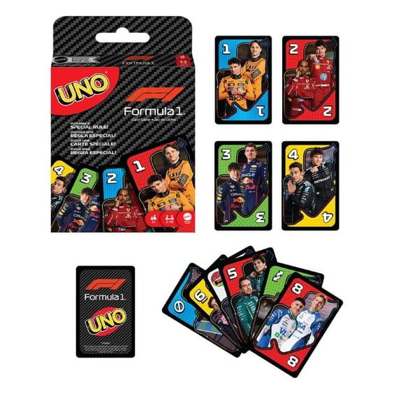 Настільна гра Mattel: UNO: Formula 1 (2024), (375257) 4