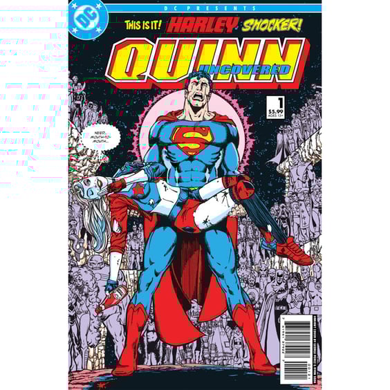 Комікс DC. Harley Quinn. Uncovered. Volume 1. #1 (Pérez and Sook's Cover), (379227)