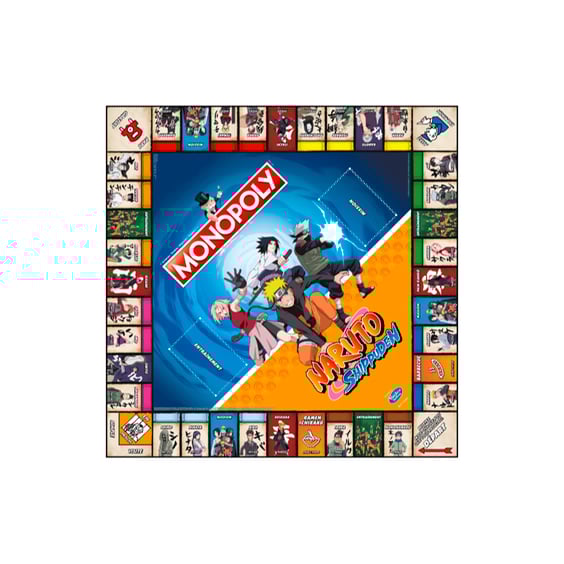Настільна гра Winning Moves: Monopoly: Naruto Shippuden, (38690) 4