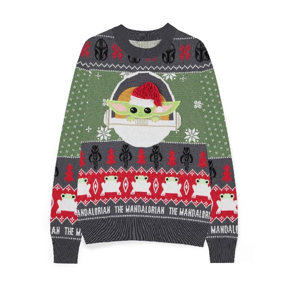 Джемпер Difuzed: Christmas: Star Wars: The Mandalorian: Grogu (L) (муж.), (387551)