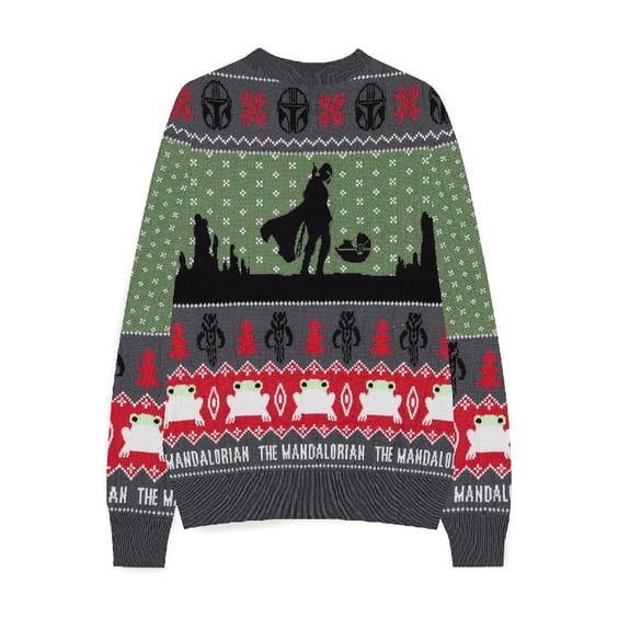 Джемпер Difuzed: Christmas: Star Wars: The Mandalorian: Grogu (2XL) (муж.), (387582) 2