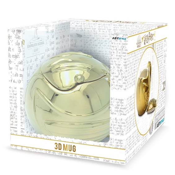 3D кухоль ABYstyle: Wizarding World: Harry Potter: Golden Snitch, (38818) 2