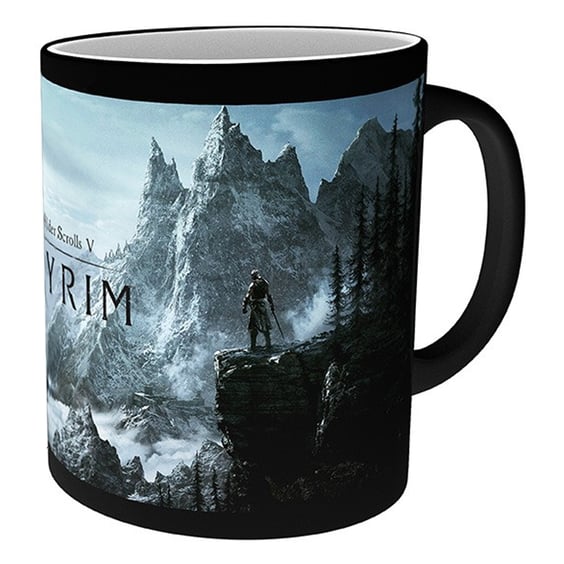 Кухоль-хамелеон GB Eye: The Elder Scrolls V: Skyrim: Dragon Symbol, (389551)