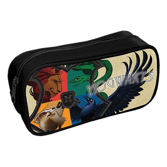 Пенал Pyramid International: Wizarding World: Harry Potter: Hogwarts: Houses Emblem, (390075)