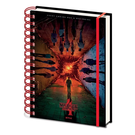 Блокнот Pyramid International: Stranger Things: «Every Ending Has A Beginning», (39168)