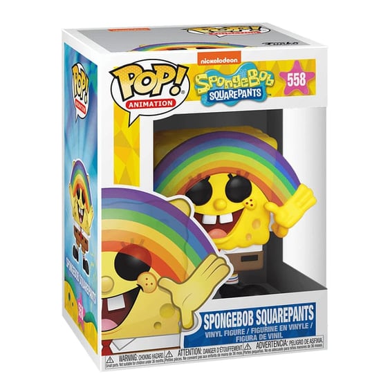 Фигурка Funko POP!: Animation: SpongeBob SquarePants: Spongebob Squarepants (Rainbow), (39552) 3